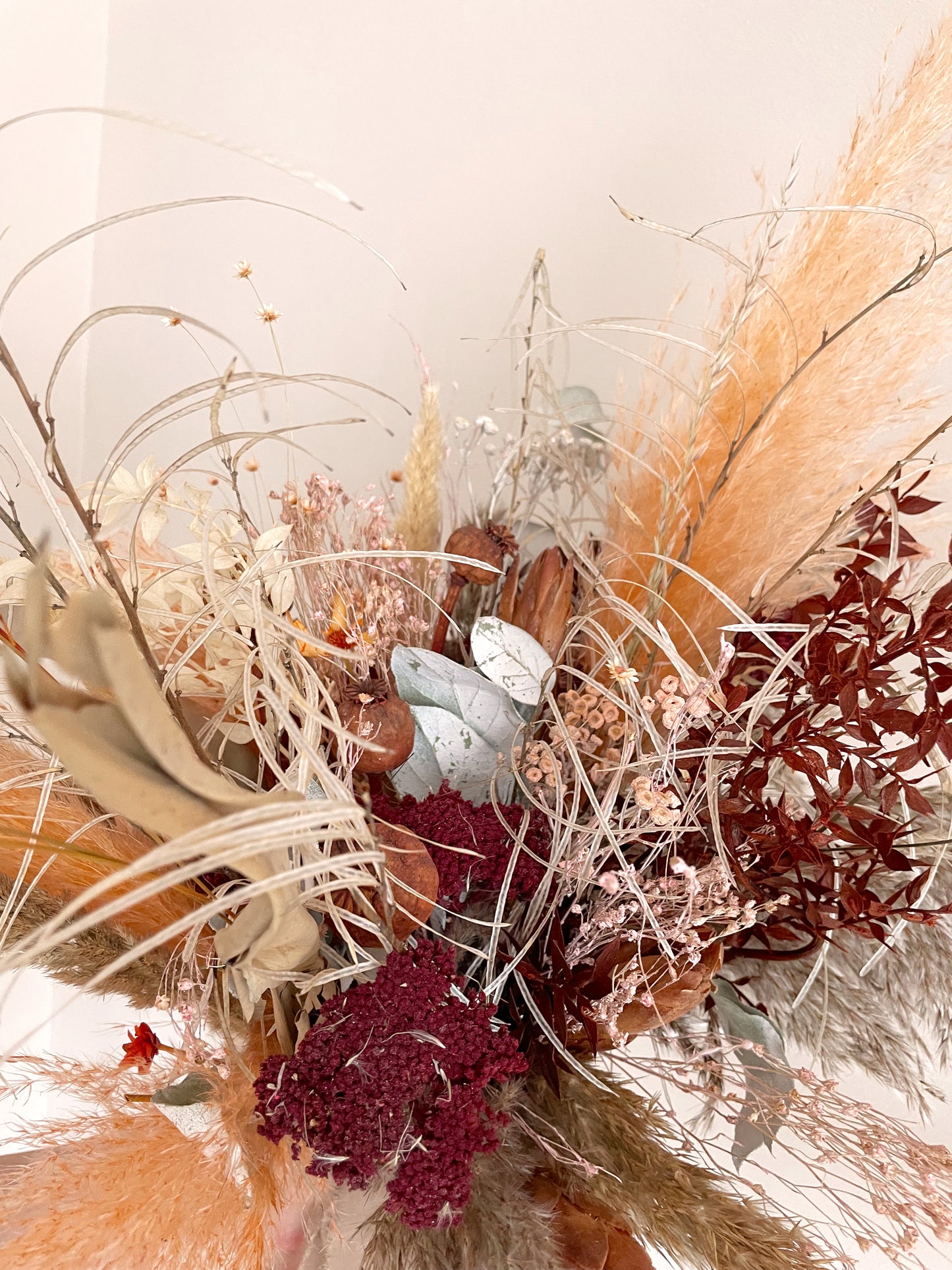 Kytica zo sušených kvetov - TERRACOTTA