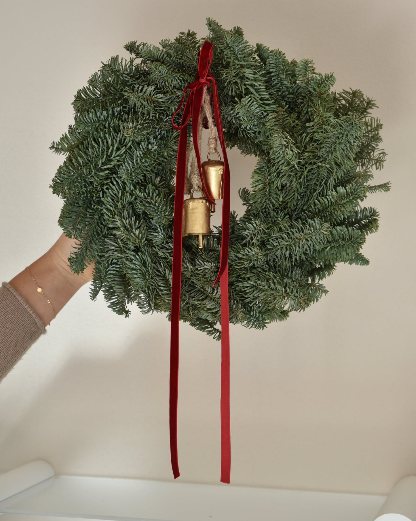 Wreath door decoration