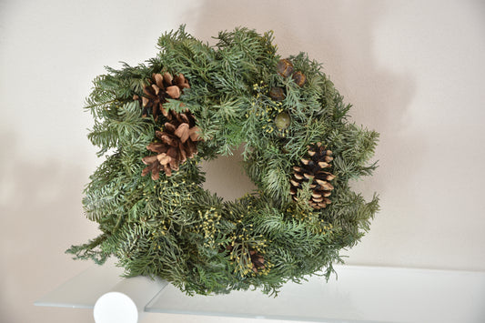 Pine Door Decoration