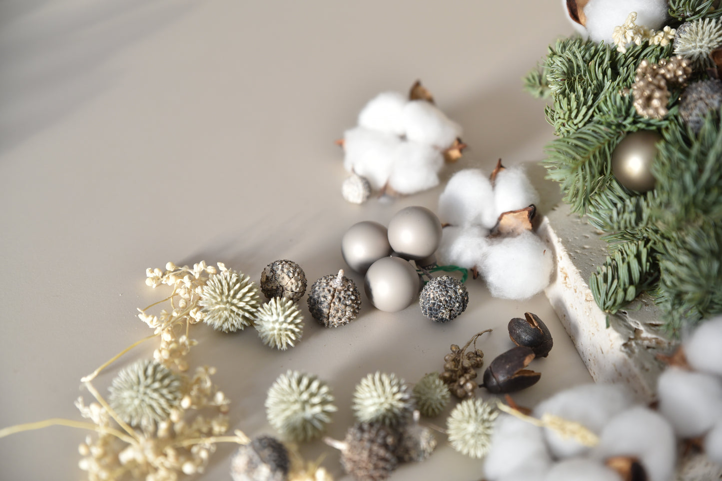 DIY Advent Wreath - winter