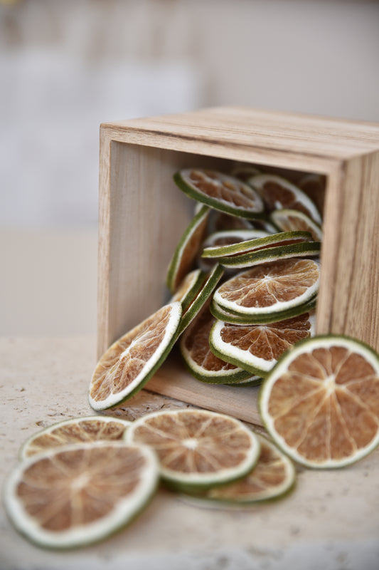 Dried lime slices